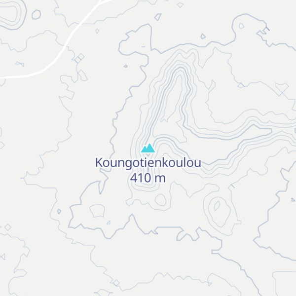 Map of Koungotienkoulou