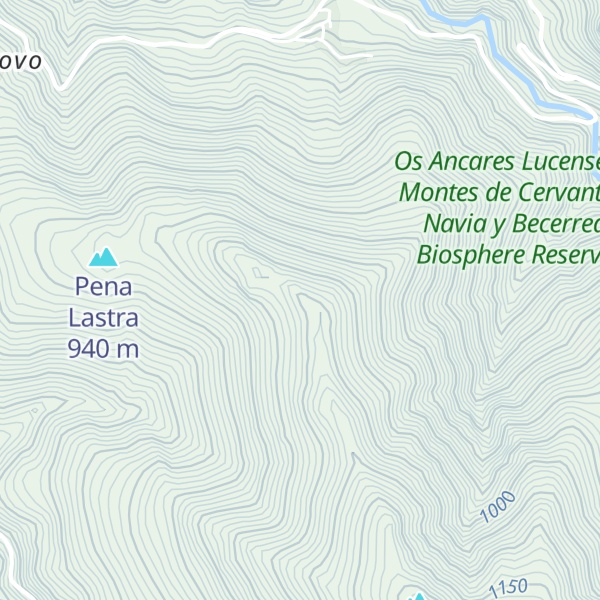 Map of Pena Furada
