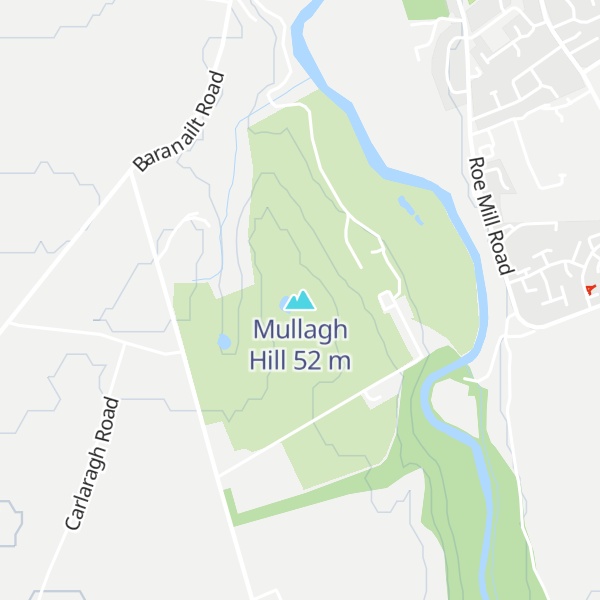 Map of Mullagh Hill