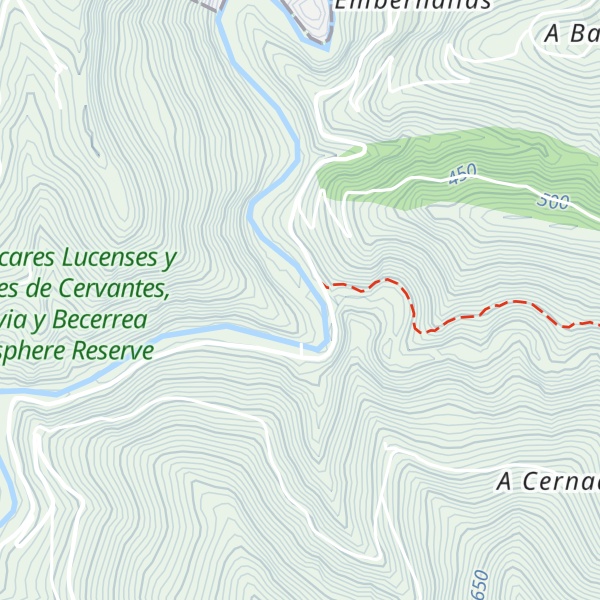 Map of Refuxio de Pesca do Chao das Medas