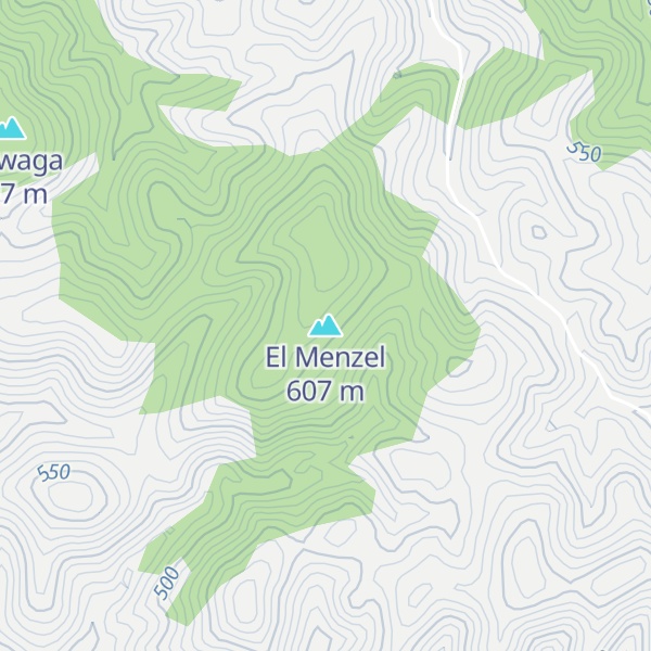 Map of El Menzel
