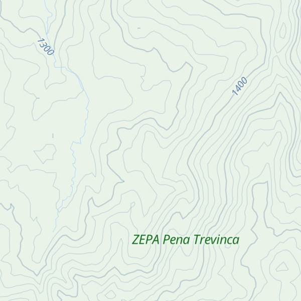 Map of As Pedriñas Blancas