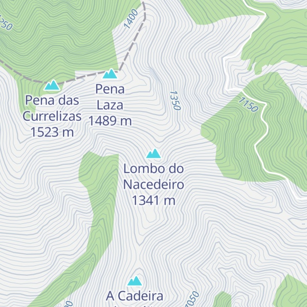 Map of Lombo do Nacedeiro