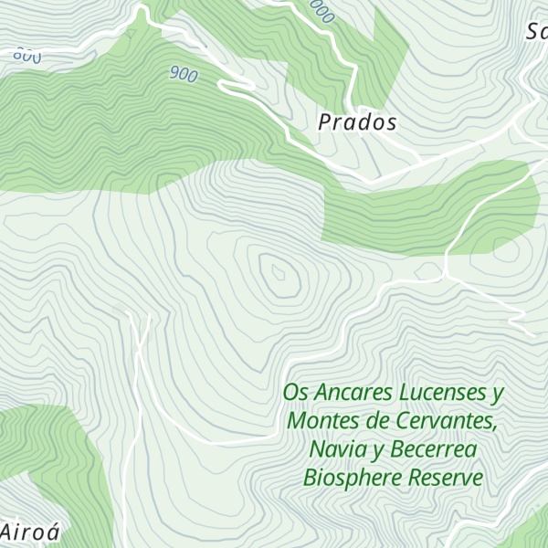 Map of Pico da Legua