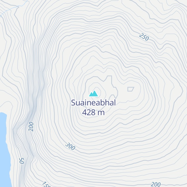 Map of Suaineabhal