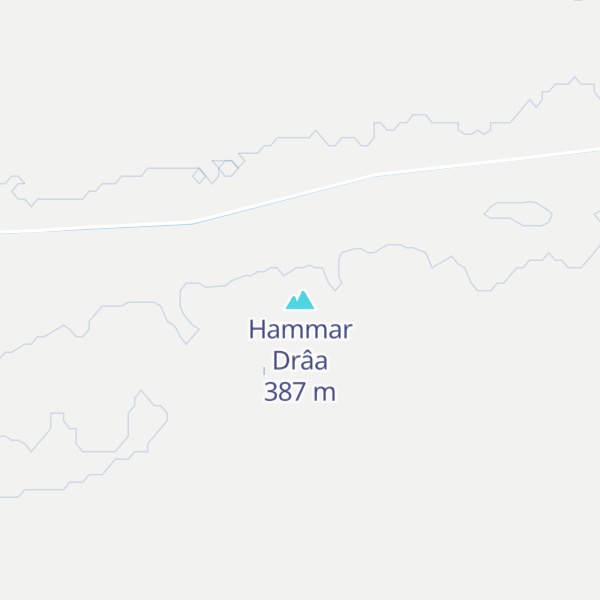 Map of Hammar Drâa