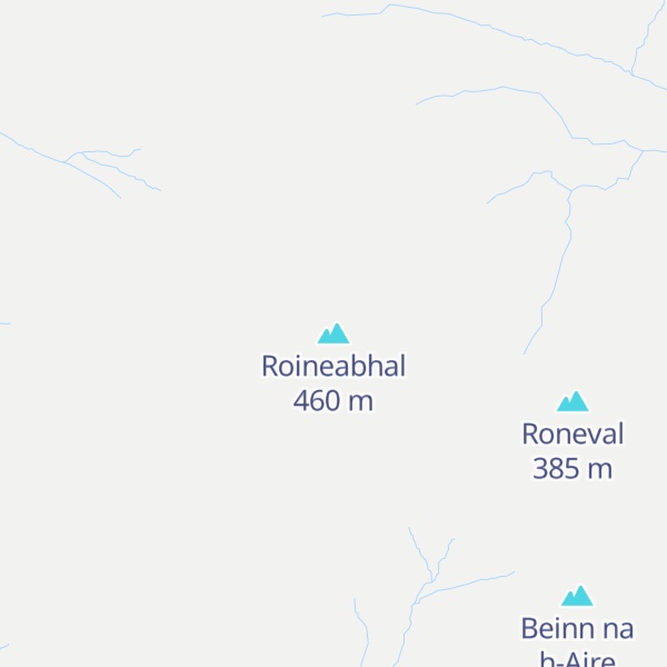 Map of Roineabhal