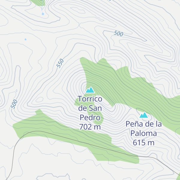 Map of Torrico de San Pedro