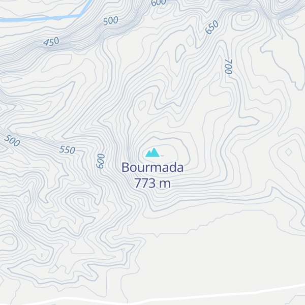 Map of Bourmada