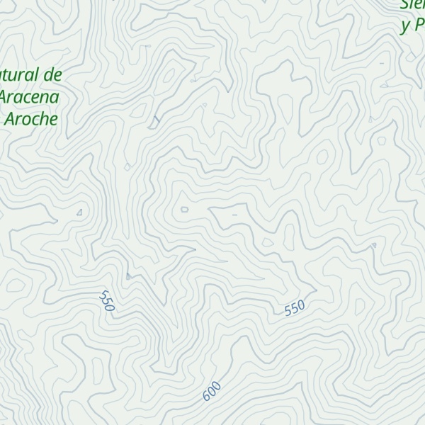 Map of Sierra de las Contiendas