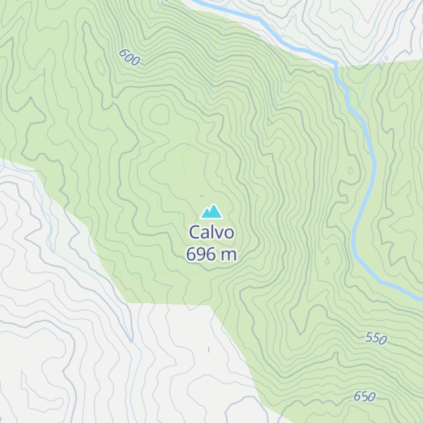 Map of Calvo