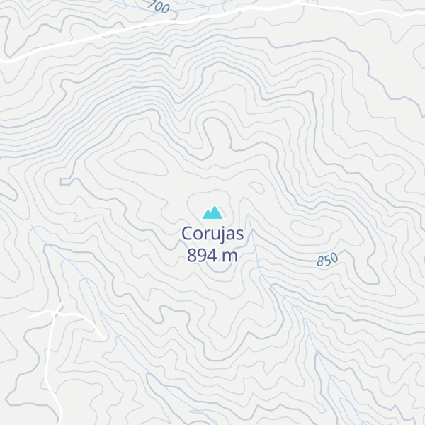 Map of Corujas