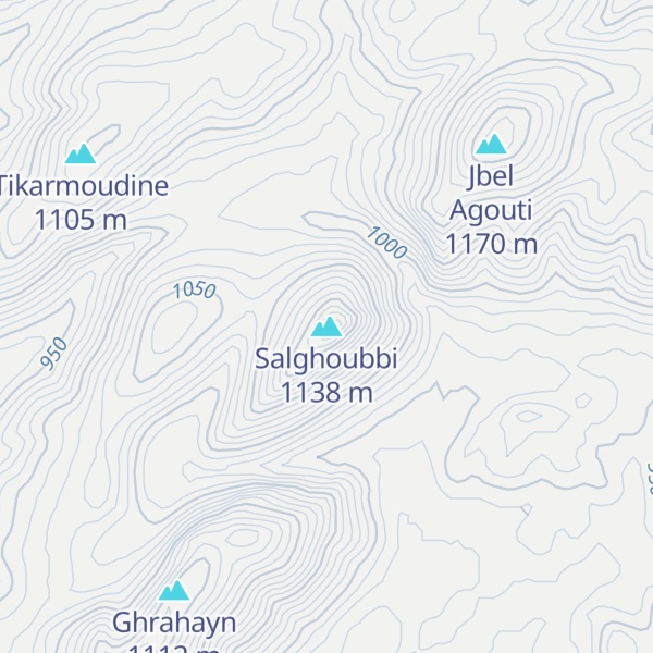 Map of Salghoubbi