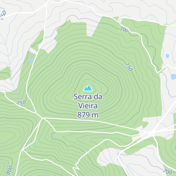 Map of Serra da Vieira