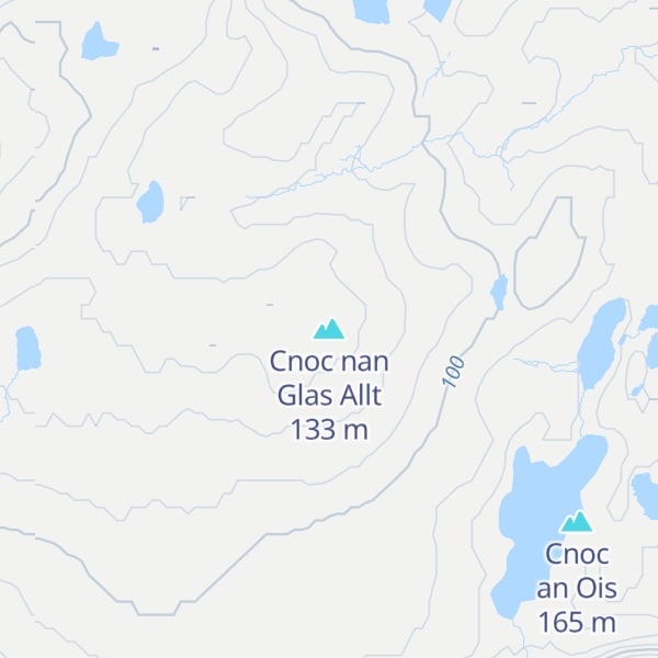 Map of Cnoc nan Glas Allt