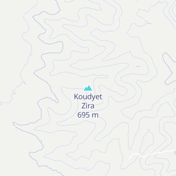 Map of Koudyet Zira