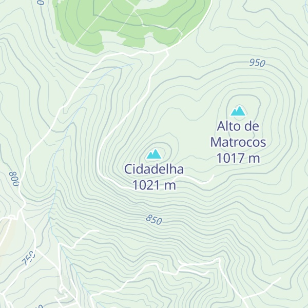 Map of Cidadelha
