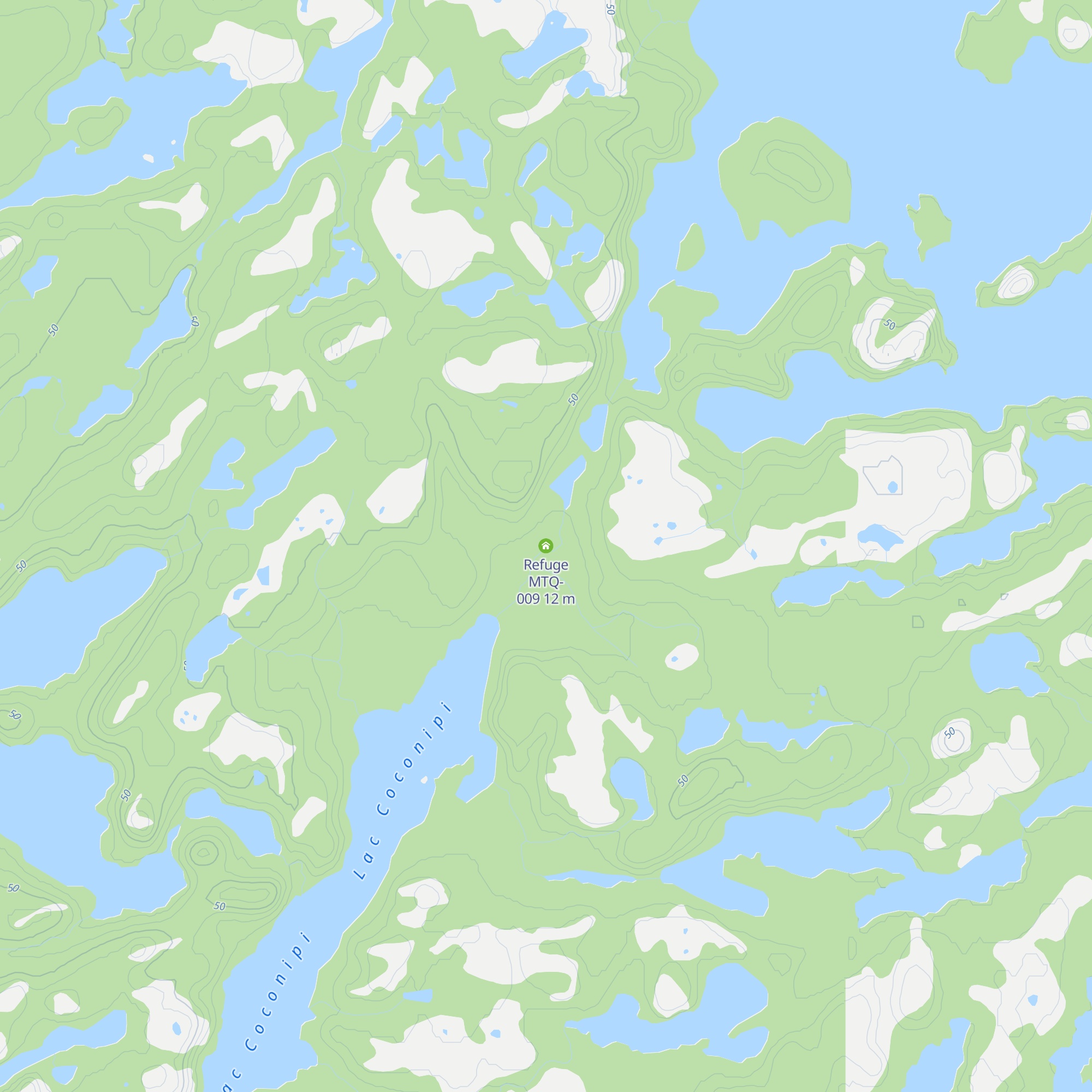 Refuge MTQ-009 map