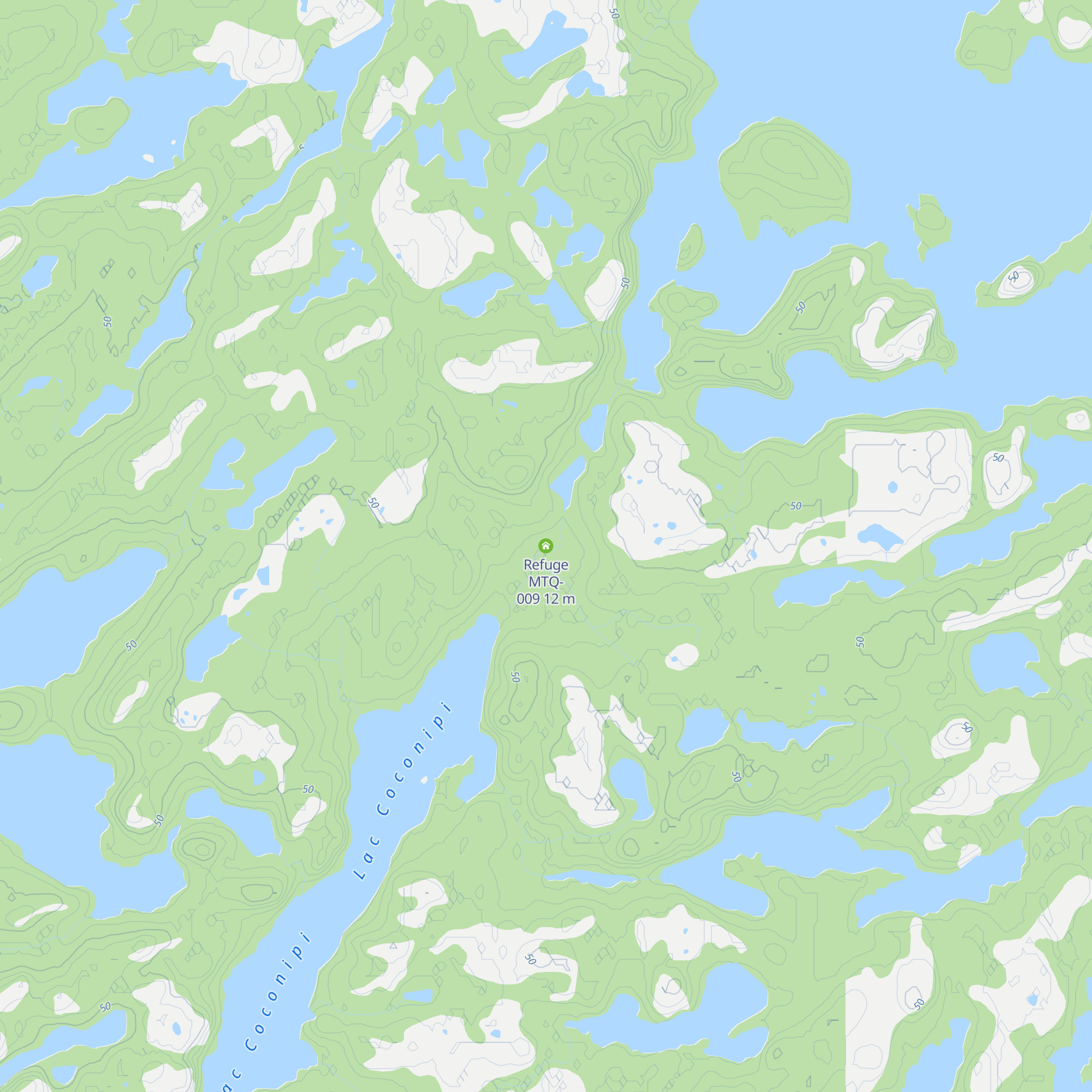 Refuge MTQ-009 map
