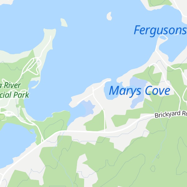 Map of Masons Point