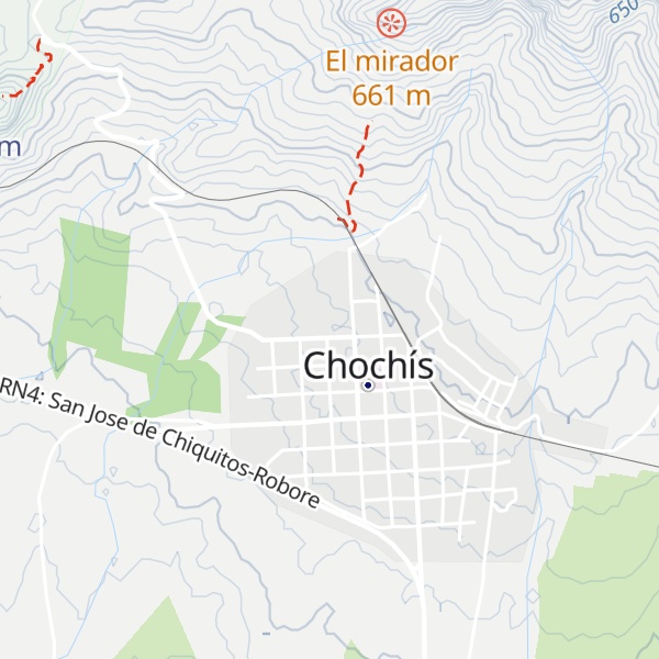 Map of Cabaña Luna Verde