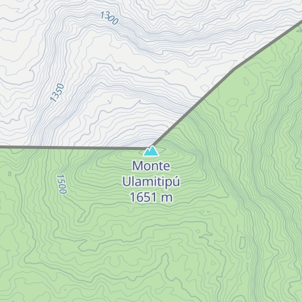 Map of Monte Ulamitipú