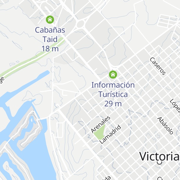 Map of Cabañas Nona Polola