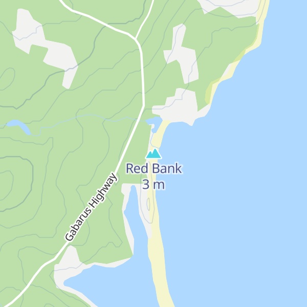 Map of Red Bank