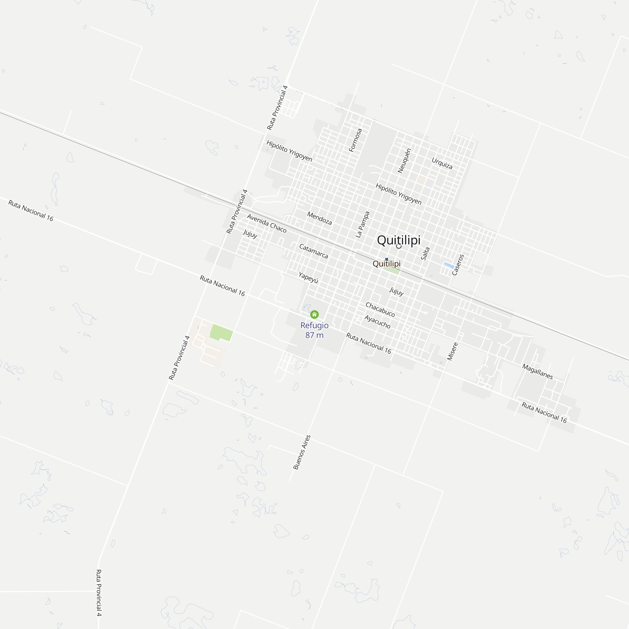 Refugio map