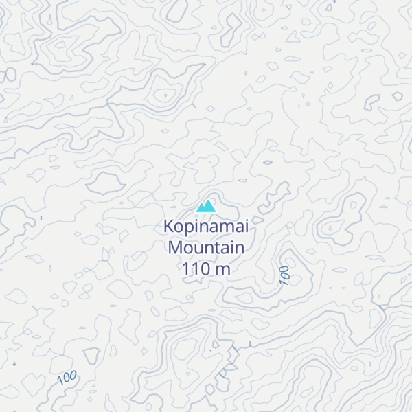 Map of Kopinamai Mountain
