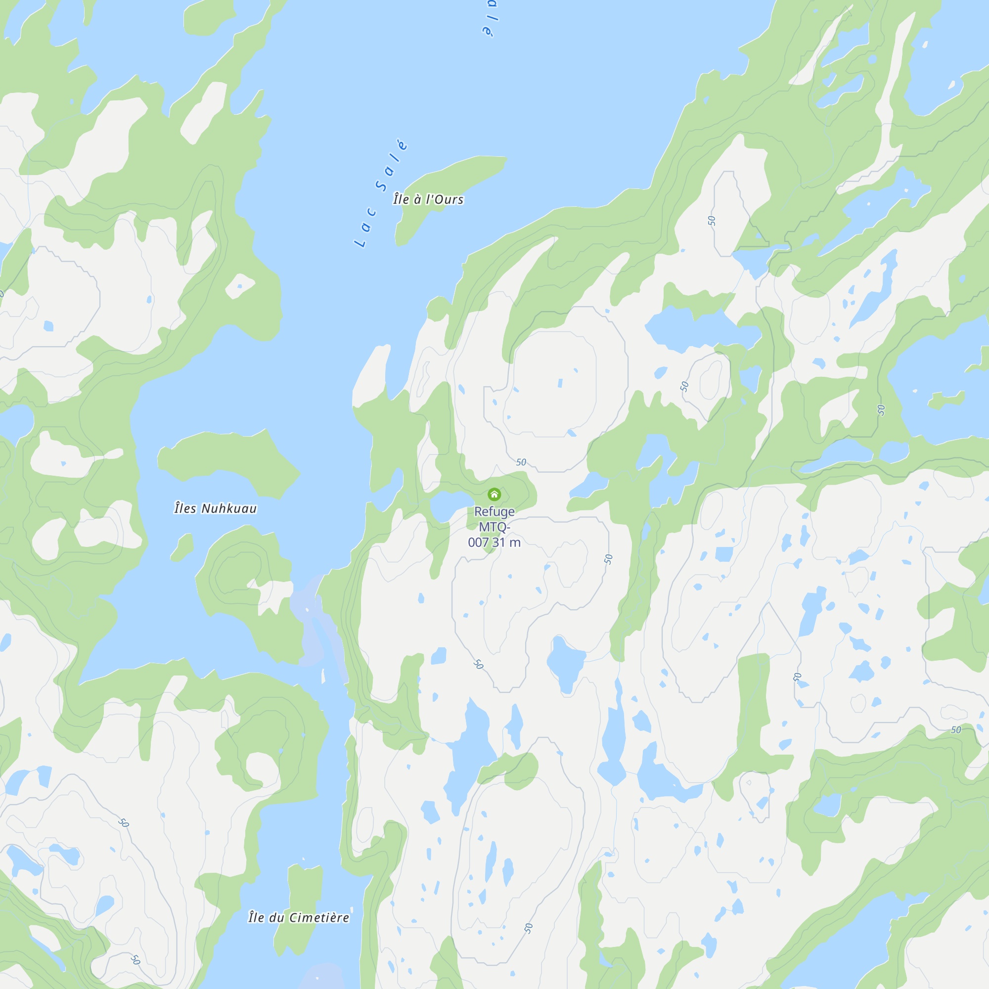 Refuge MTQ-007 map
