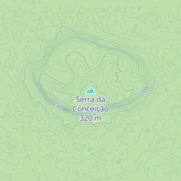 Map of Serra da Conceição