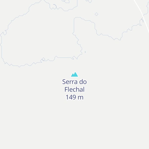 Map of Serra do Flechal