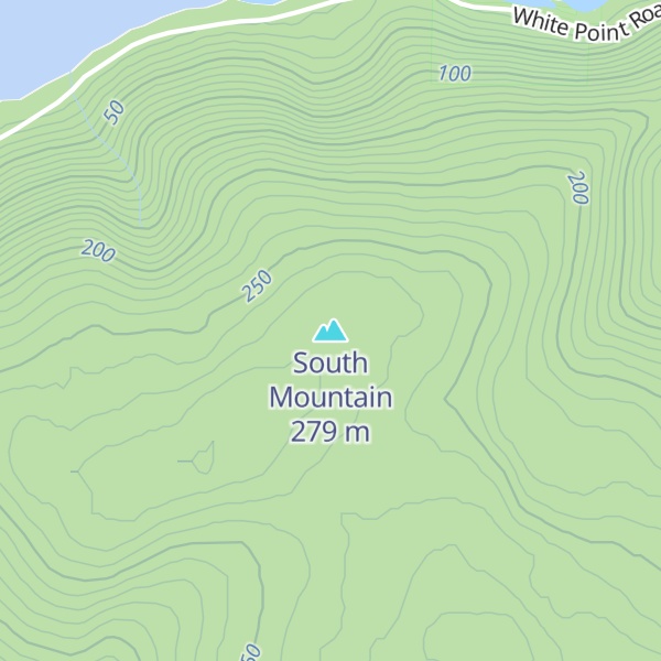 Map of South Mountain