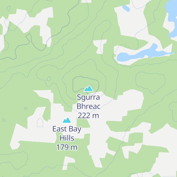 Map of Sgurra Bhreac