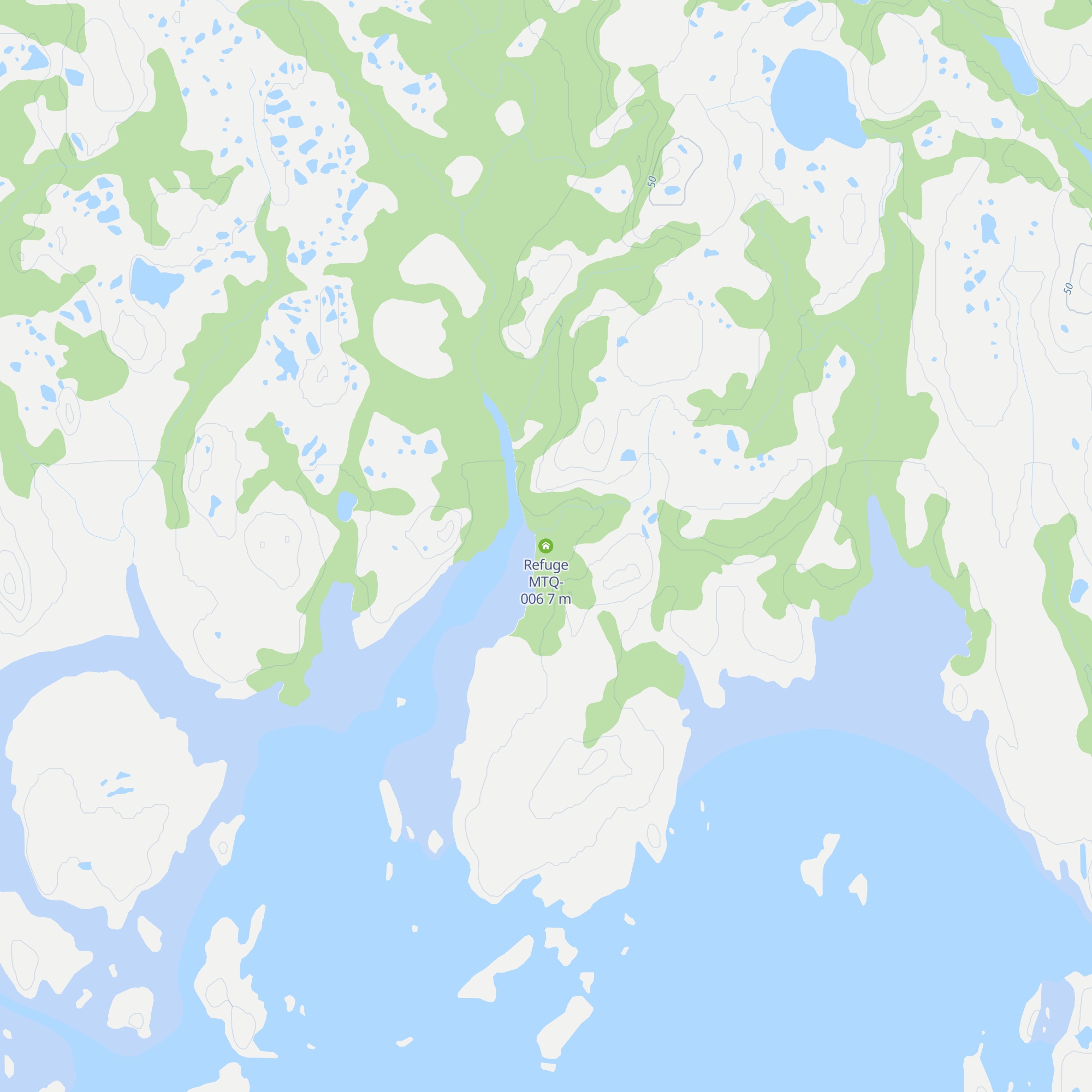 Refuge MTQ-006 map
