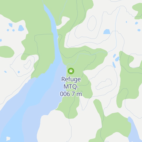 Map of Refuge MTQ-006
