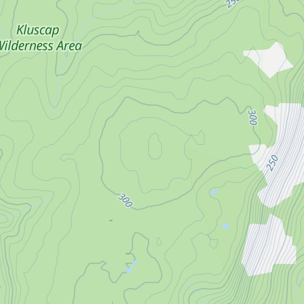 Map of Cape Dauphin Mountain
