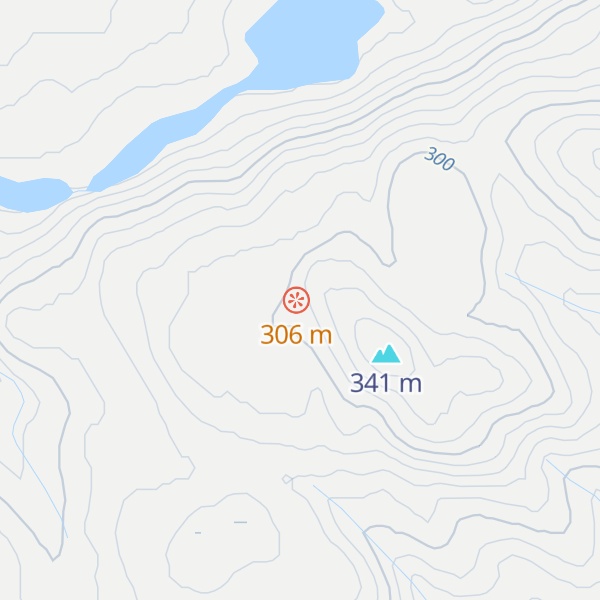Map of Colin's Hut