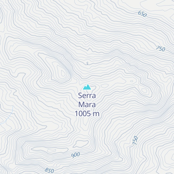 Map of Serra Mara
