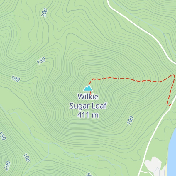 Map of Wilkie Sugar Loaf