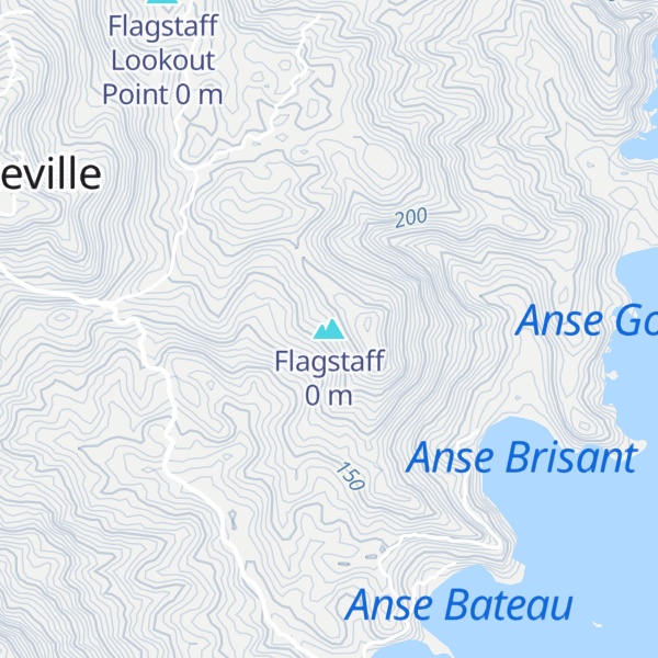 Map of Mountain Hill