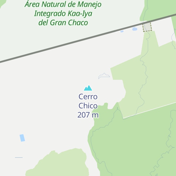 Map of Cerro Chico
