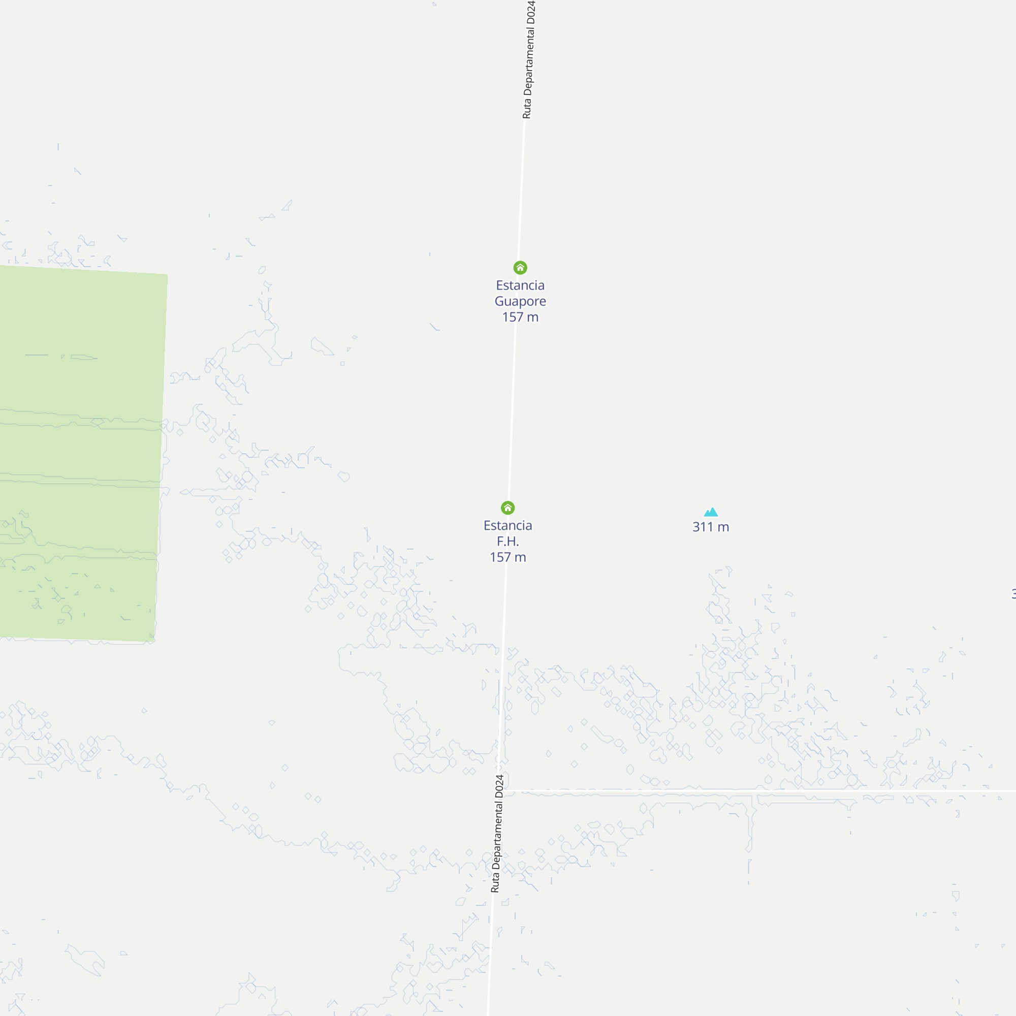 Estancia F.H. map
