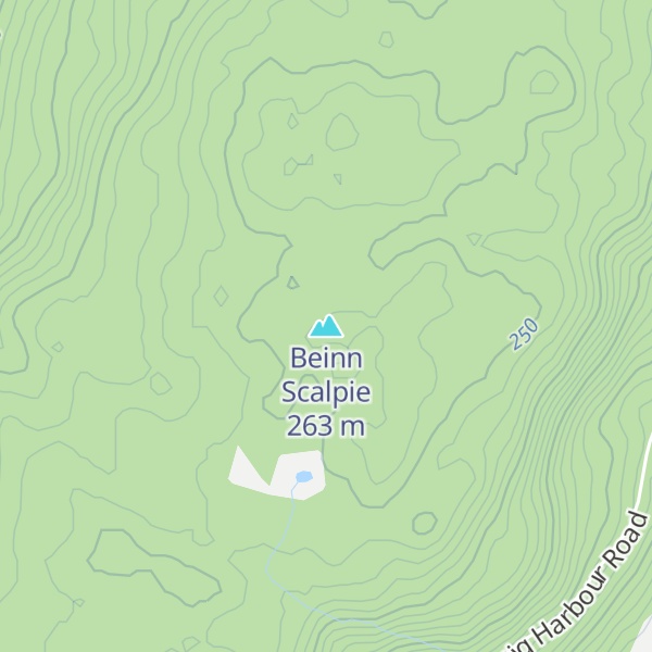 Map of Beinn Scalpie