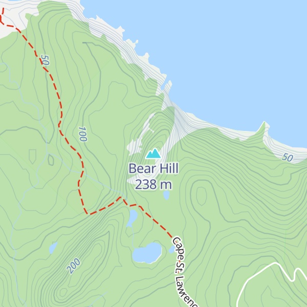 Map of Bear Hill
