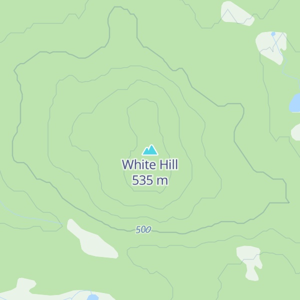Map of White Hill