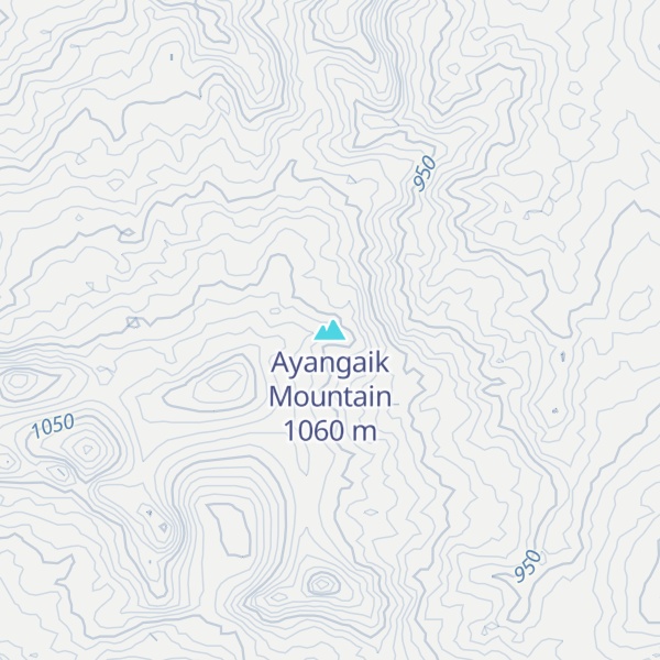 Map of Ayangaik Mountain