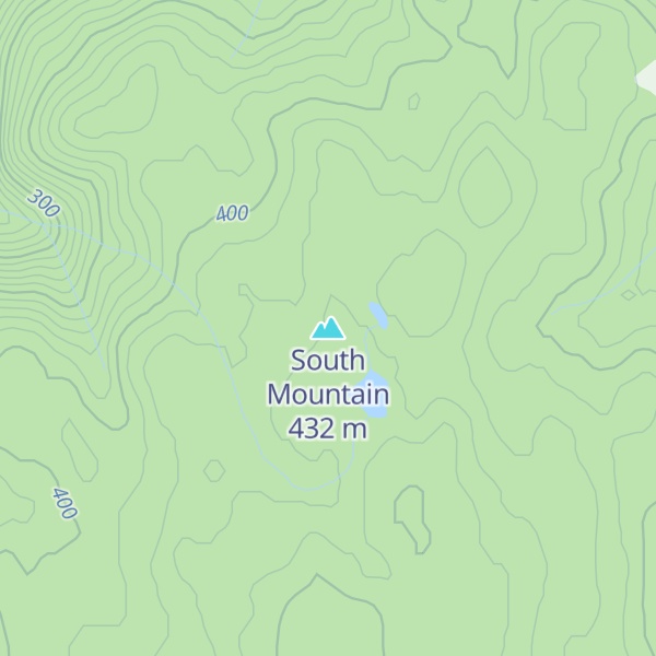 Map of South Mountain