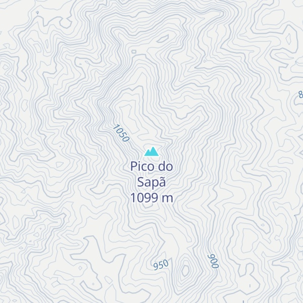 Map of Pico do Sapã
